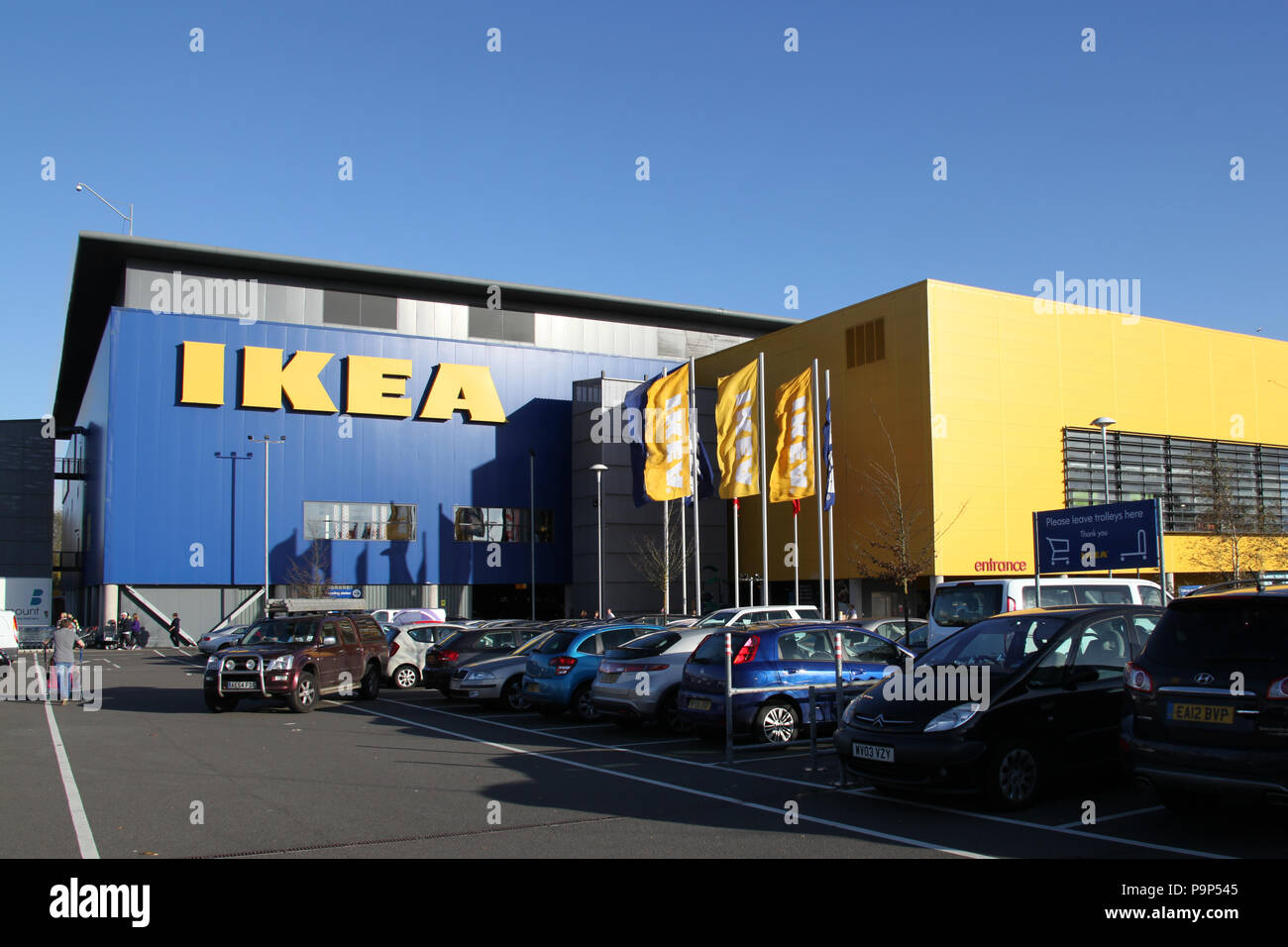 Ikea, Milton Keynes UK Photo Stock Alamy