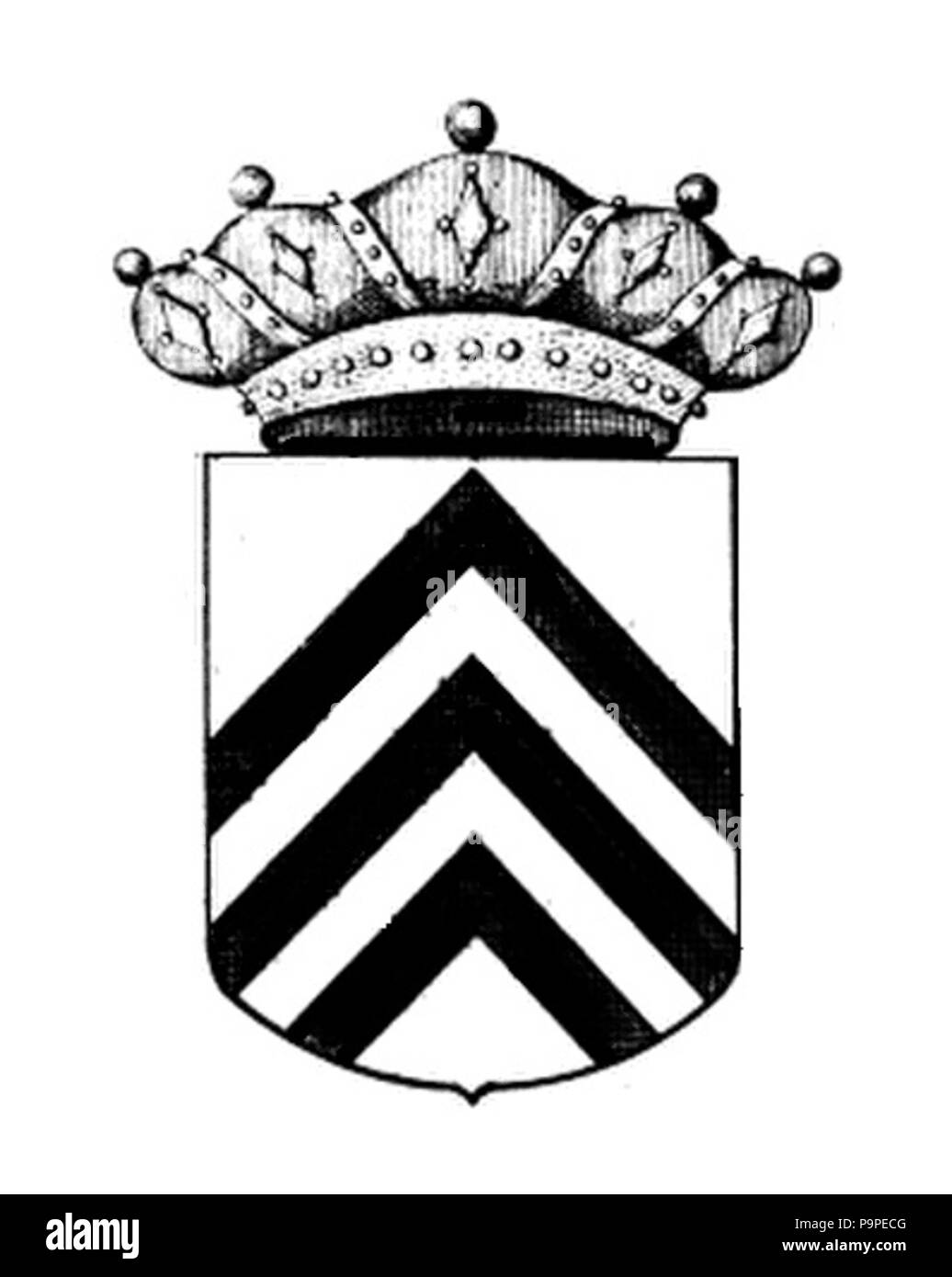 185 Baron de Grysperre Goyck et Banque D'Images