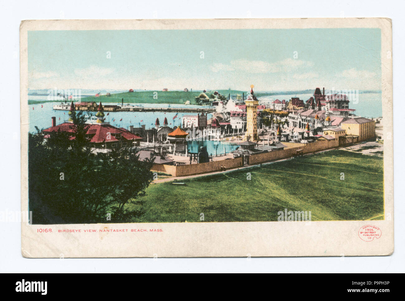 206 Vue d'ensemble, Nantasket Beach, de masse (NYPL b12647398-68662) Banque D'Images