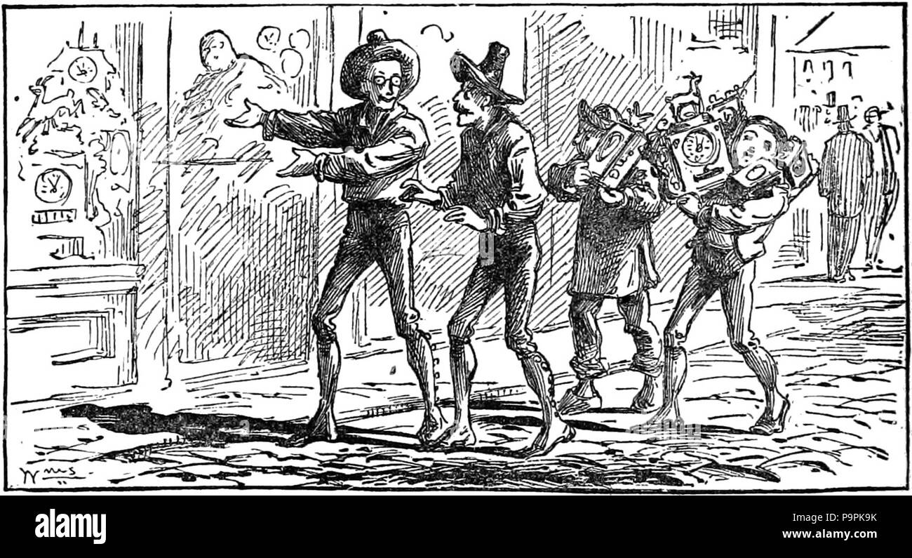 90 un clochard à l'étranger 0274h Banque D'Images