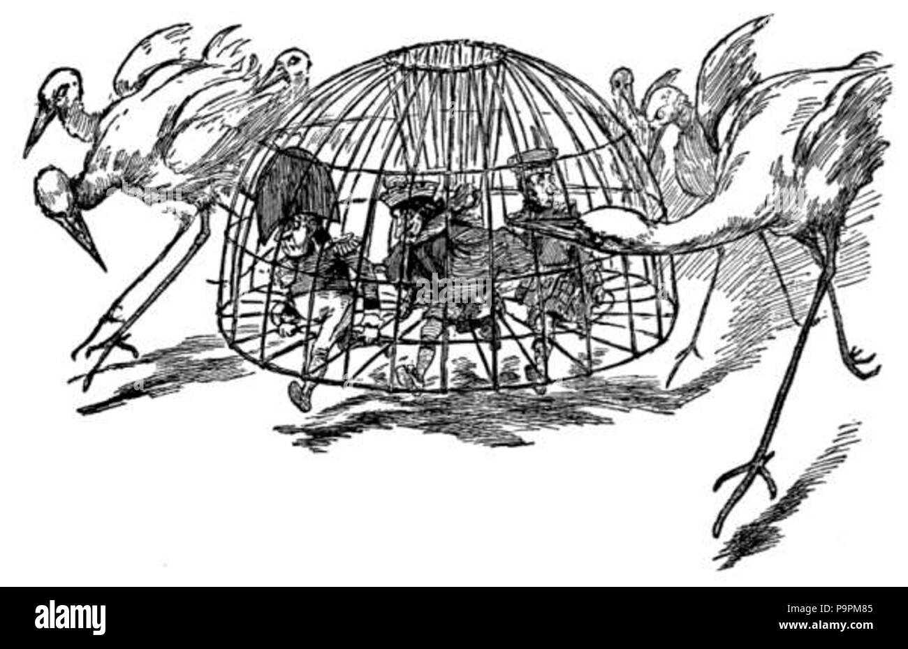 100 135-1 p Caravane Amiraux Banque D'Images