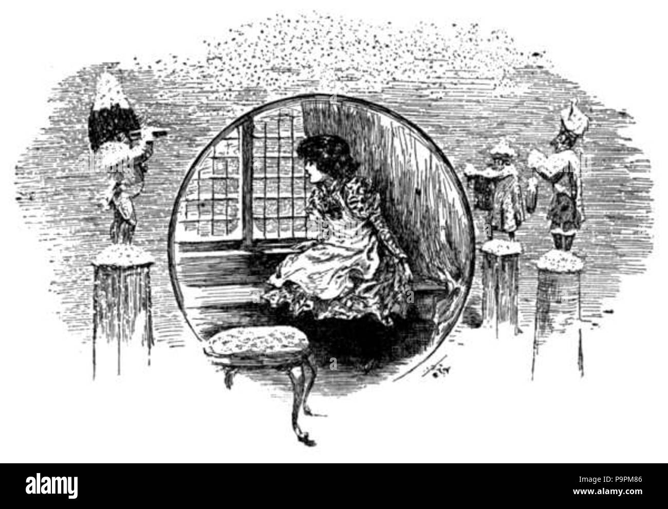 100 Caravane amiraux p 140-1 Banque D'Images