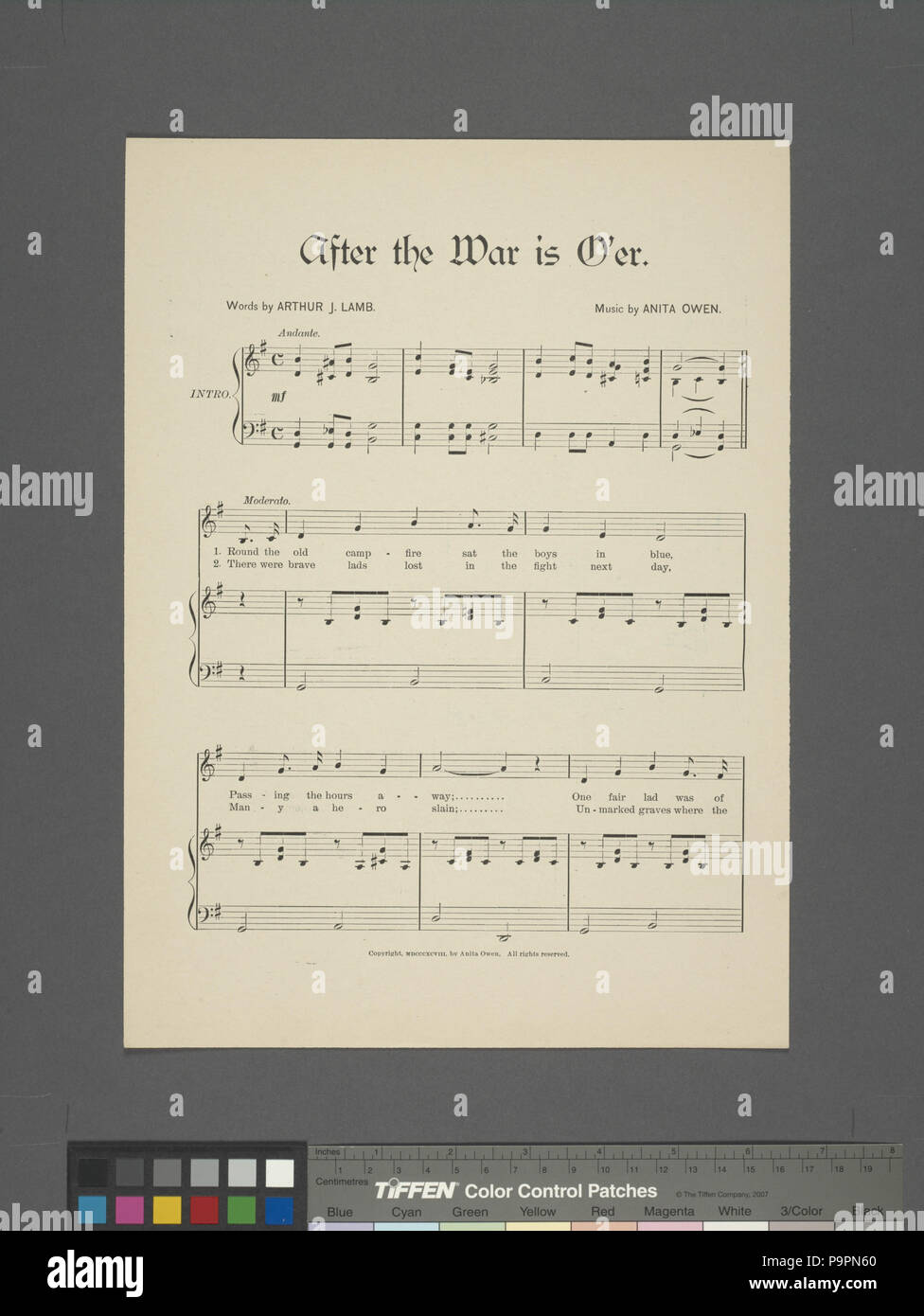106 Après la guerre est l'O'er (NYPL)-610040-1800364 Hades Banque D'Images