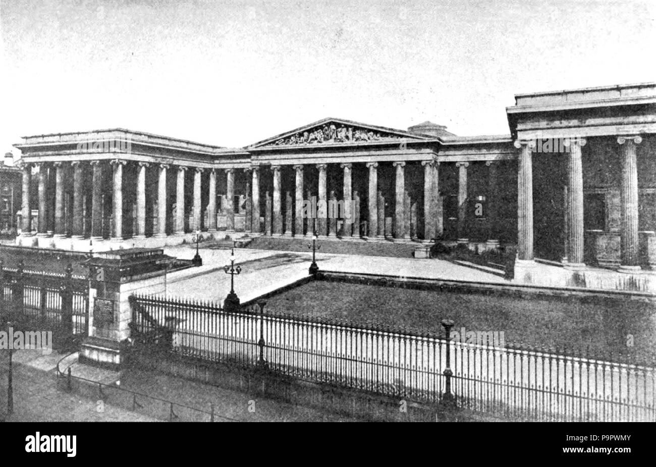 125 Americana 1920 anciennes bibliothèques - British Museum Banque D'Images