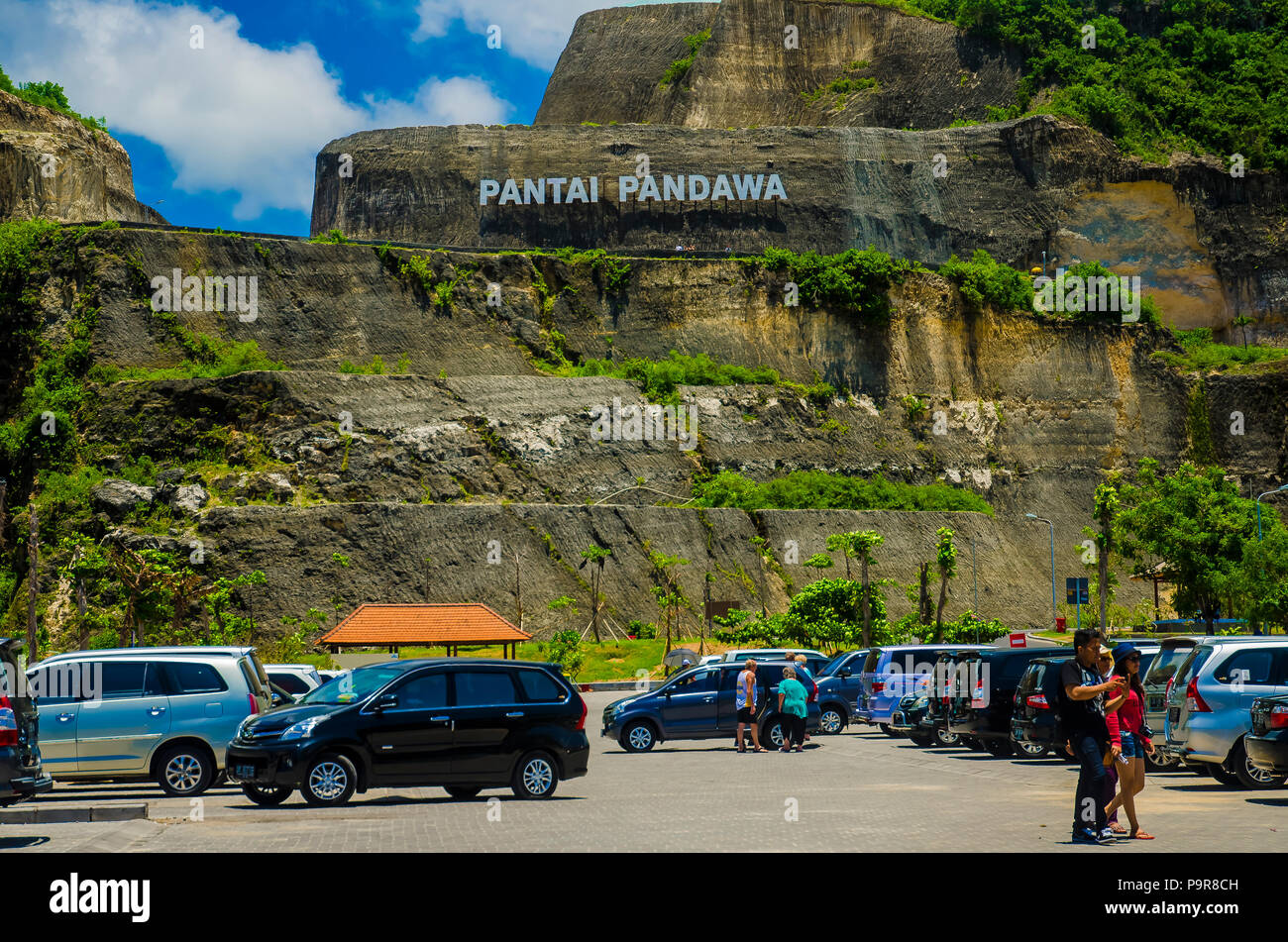 Pandawa Hill, Jimbaran, Bali Kuta Sud, Badung Banque D'Images
