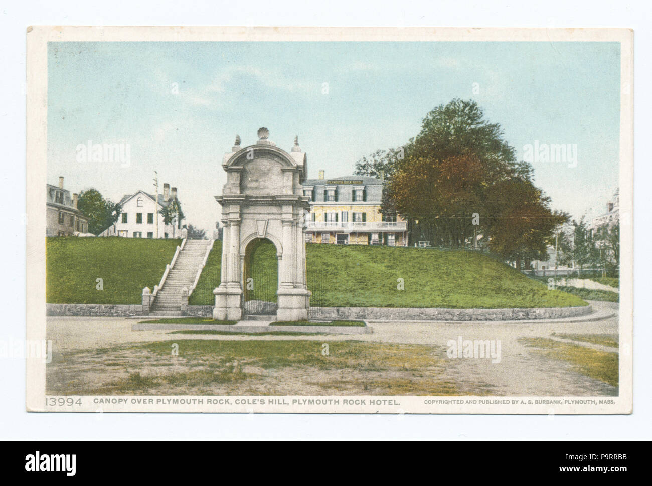 277 du couvert sur Plymouth, Plymouth Rock, de masse (NYPL b12647398-75842) Banque D'Images