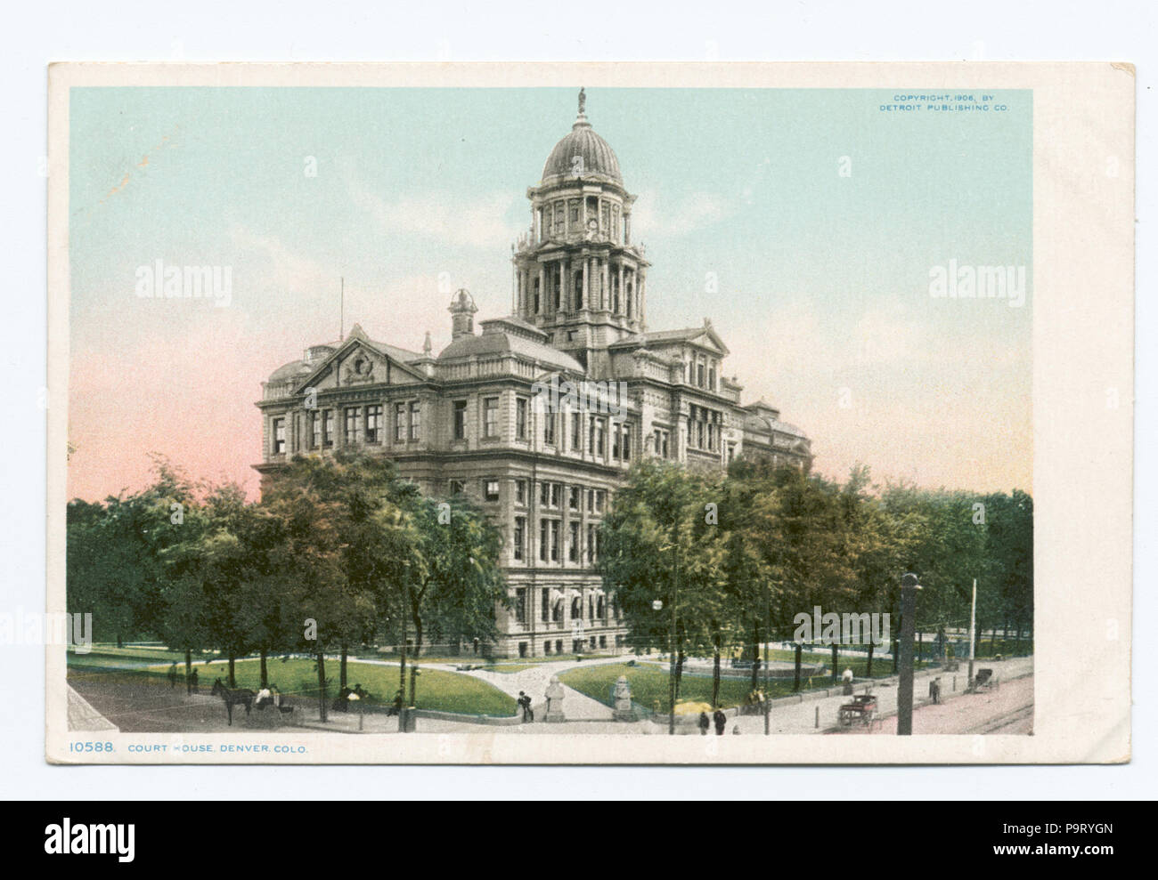 353 Court House, Denver, Colo (NYPL b12647398-68813) Banque D'Images