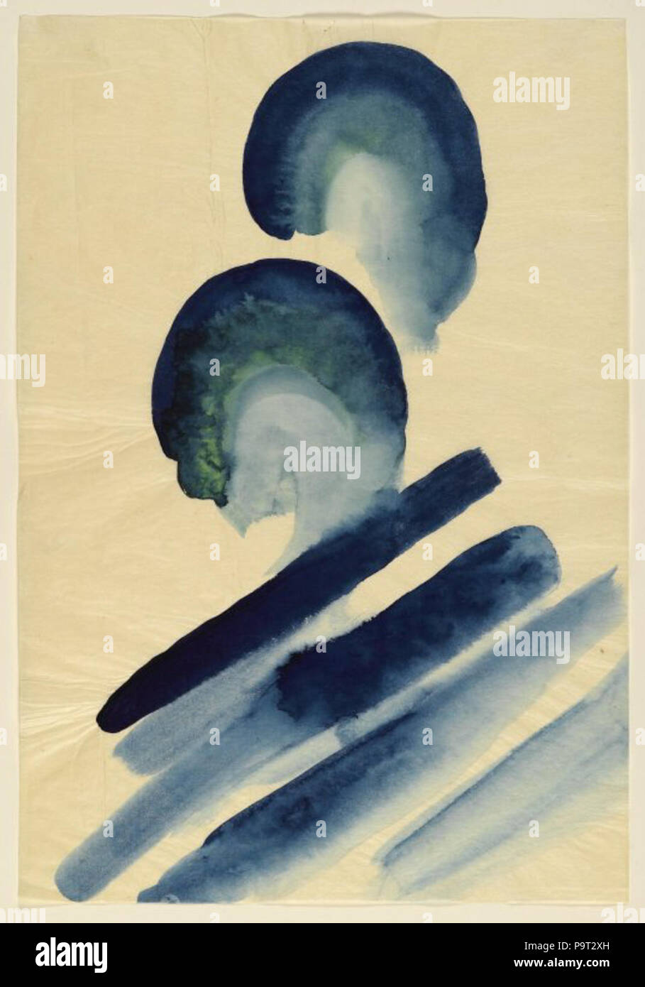 251 Brooklyn Museum - Blue 2 - Georgia O'Keeffe Banque D'Images