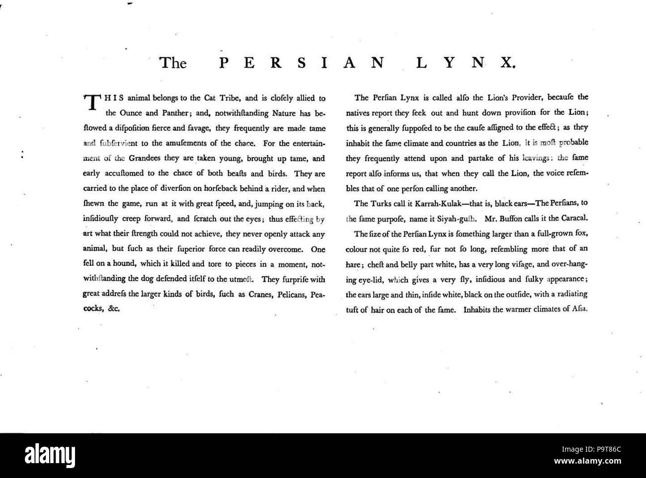 297 Charles Catton, les animaux (1788) Page17 Image1 Banque D'Images