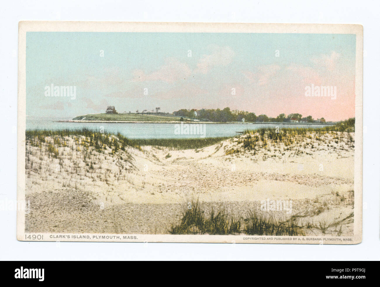 322 Clark's Island, Plymouth, de masse (NYPL b12647398-70456) Banque D'Images