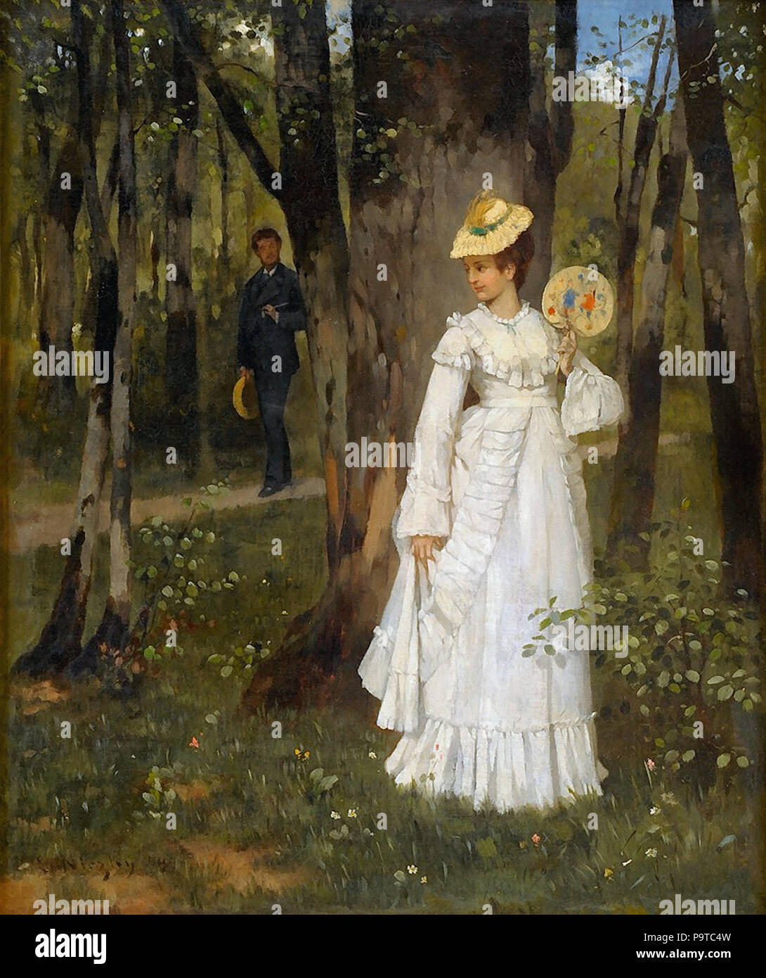 Eduard Niczky - Das Erste Rendezvous Banque D'Images