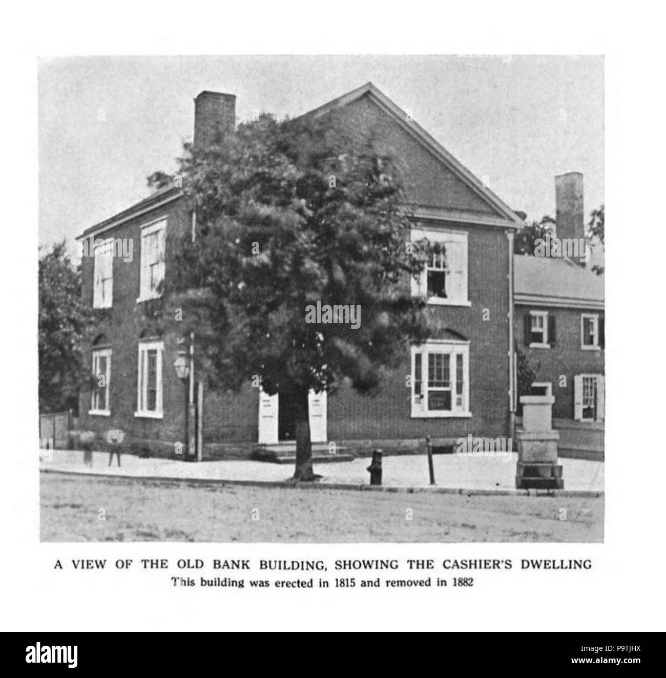 379 Comté de Delaware National Bank construit 1815 Banque D'Images 379 Comté de Delaware National Bank construit 1815 Banque D'Images
