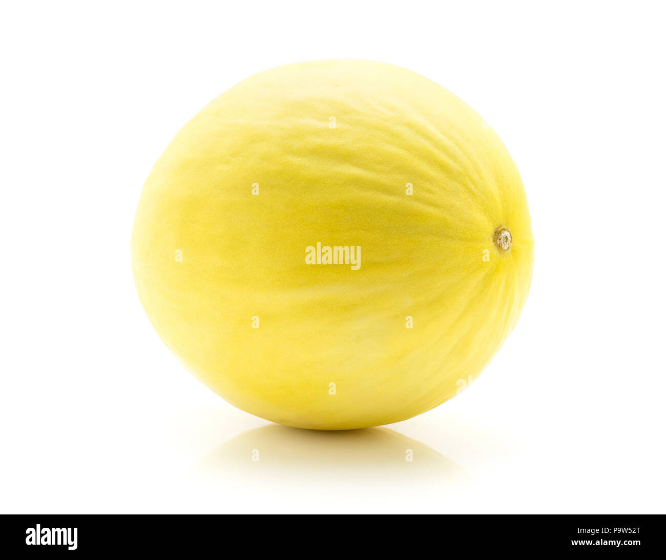 Melon jaune canari Banque d'images détourées Alamy