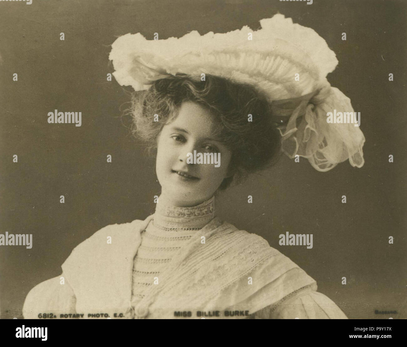 Carte postale 9 204 Billie Burke Banque D'Images