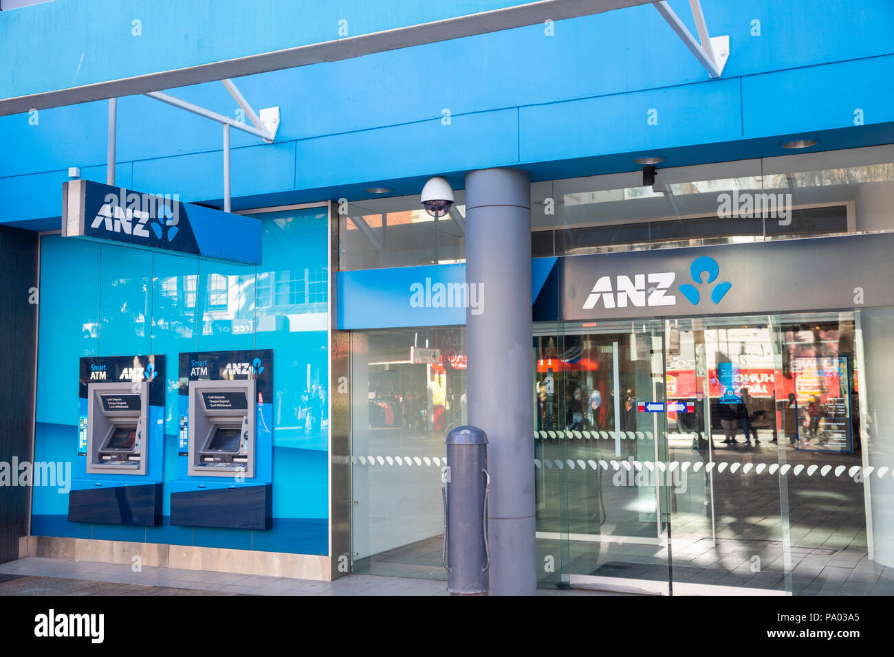 Succursale de la banque ANZ à Manly, Sydney, Australie Banque D'Images