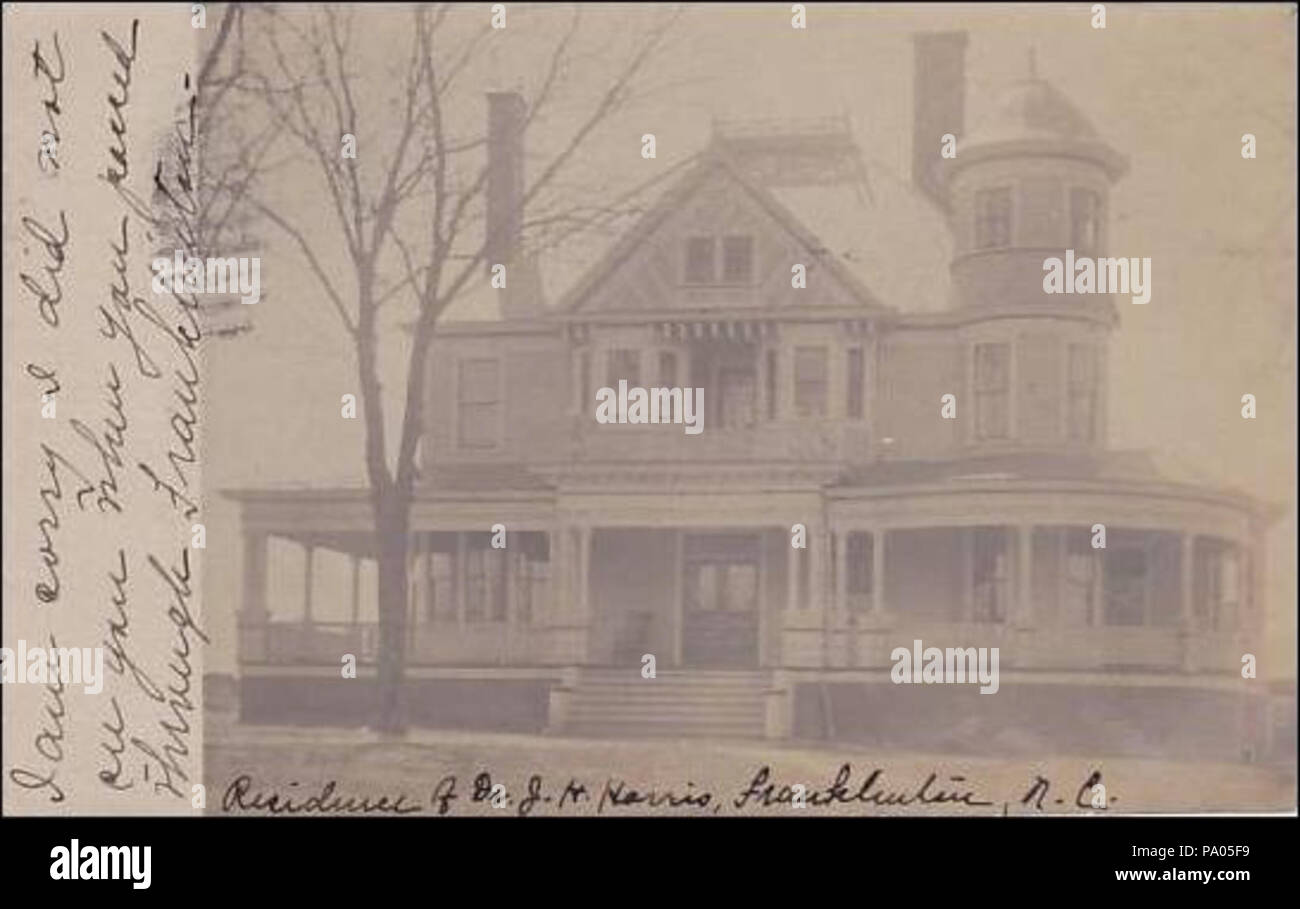 589 Dr. J.H. Harris House Banque D'Images