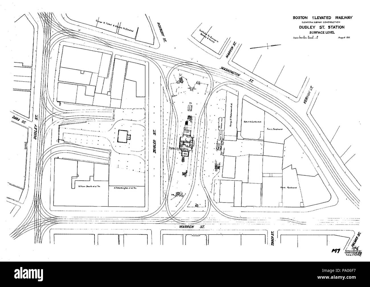 594 1911 inférieur de Dudley Banque D'Images
