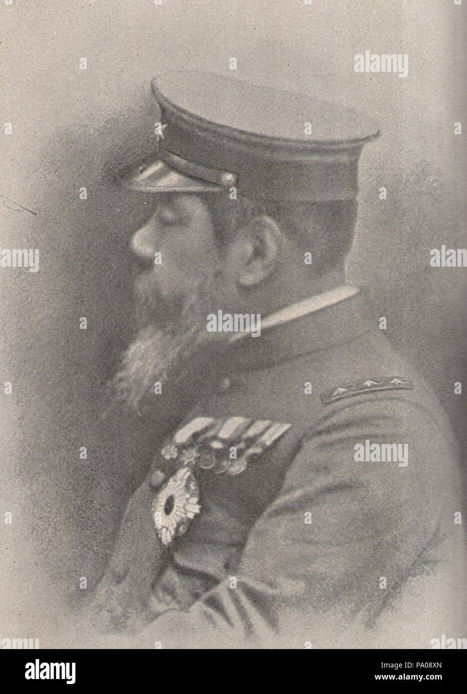 619 L'Empereur Meiji 1912 Banque D'Images