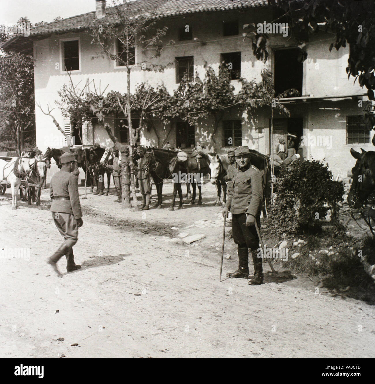 652 Première Guerre mondiale, l'Fortepan 85996 Banque D'Images