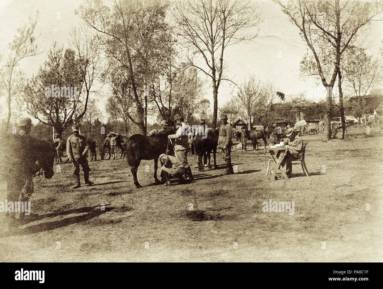 652 Première Guerre mondiale, l'Fortepan 94099 Banque D'Images