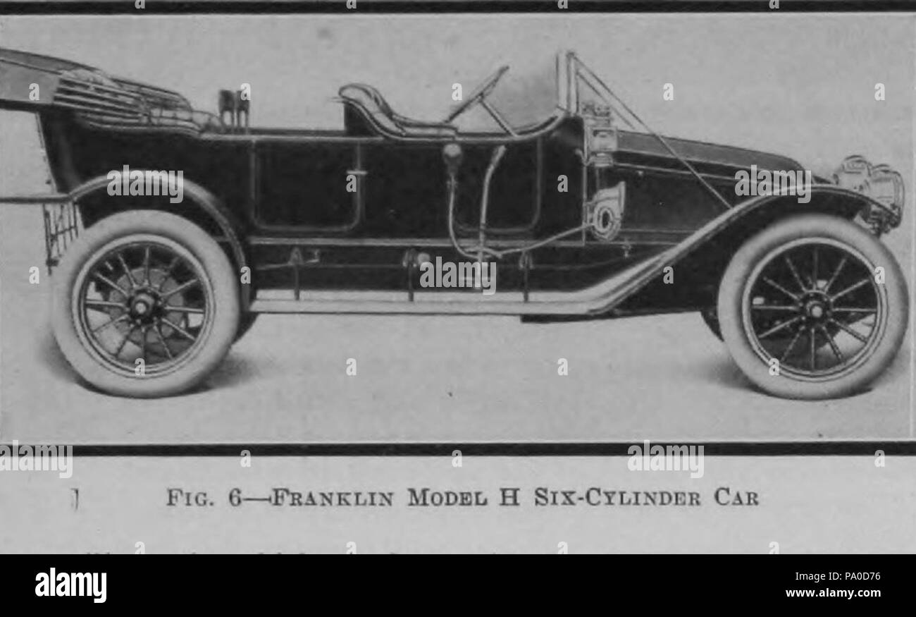 671 Franklin Modèle H Banque D'Images