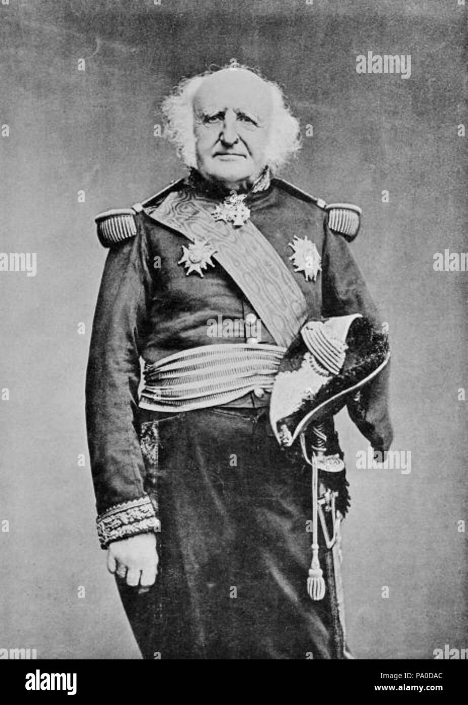 672 François-Edmond Pâris, photographie par Alphonse Liébert Banque D'Images