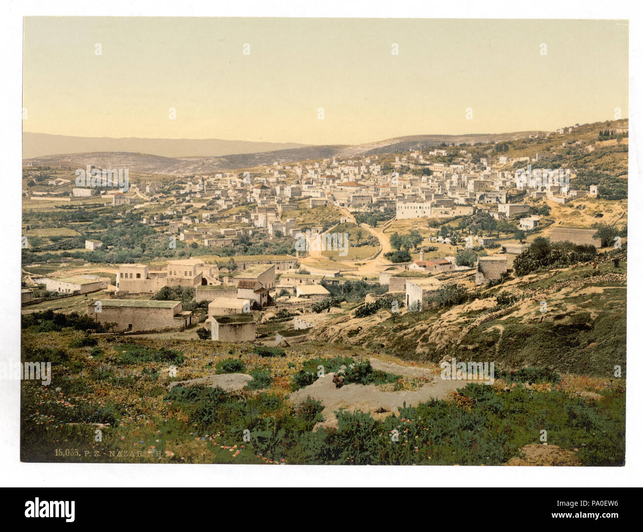 679 de la route vers Cana, Nazareth, Terre Sainte, (c.-à-d., Israël)-RCAC2002725046 Banque D'Images