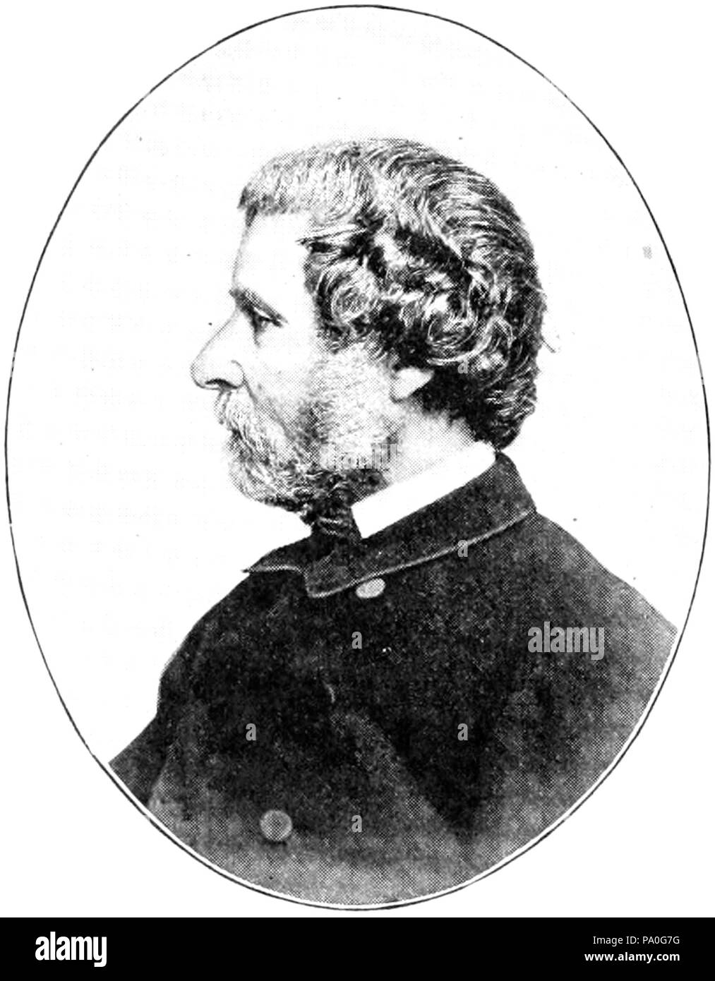 697 Le général John C. Frémont Banque D'Images