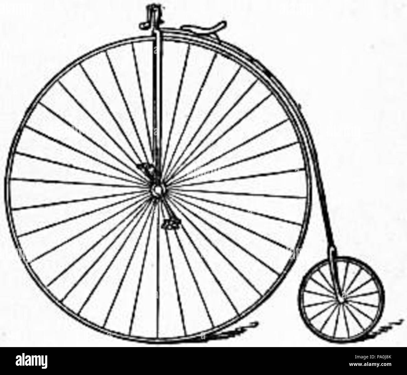 601 EB1911 - Vélo - Fig. 6.-course, 1887 Rudge ordinaire Banque D'Images