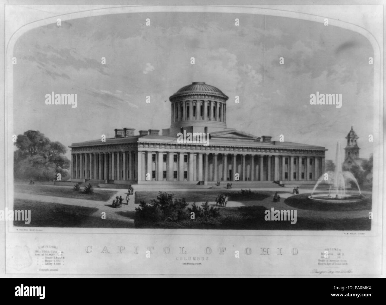 278 Capitol de l'Ohio. Columbus RCAC2003664072 Banque D'Images