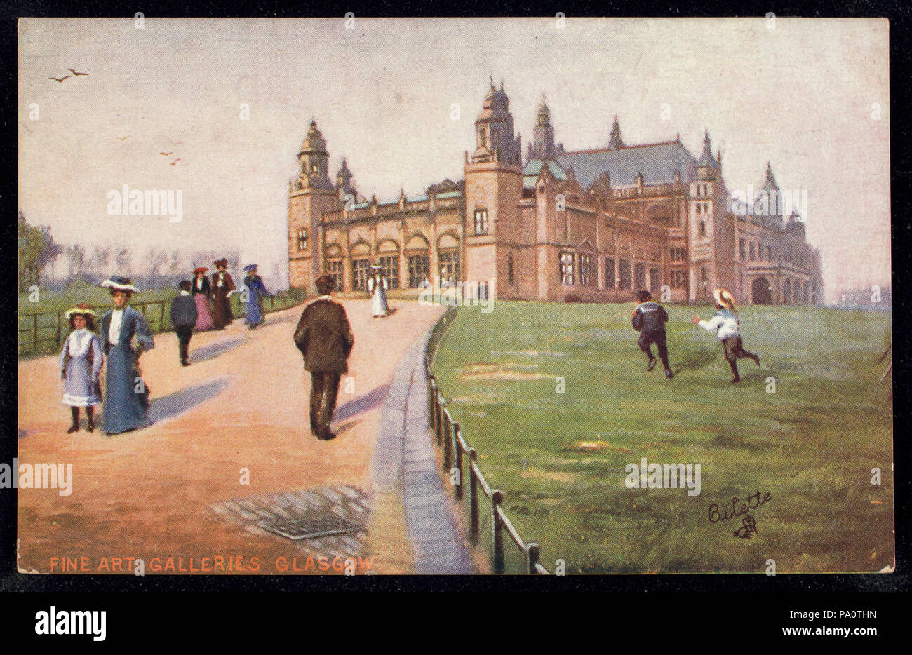 647 Fine Art Galleries Glasgow (NPAR) 442326 Banque D'Images