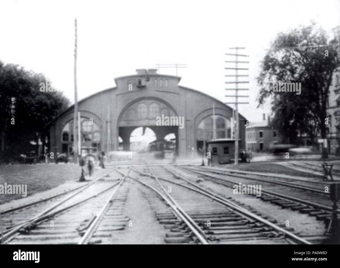 652 Premier Springfield Union Station Banque D'Images