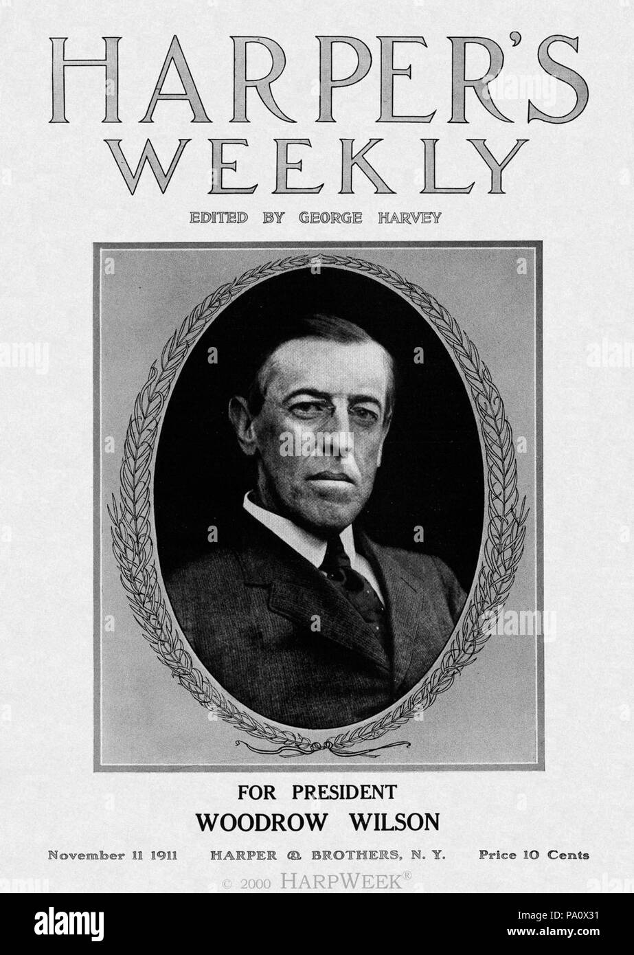 Pour President-Woodrow 661 Wilson 19110 Banque D'Images Pour President-Woodrow 661 Wilson 19110 Banque D'Images