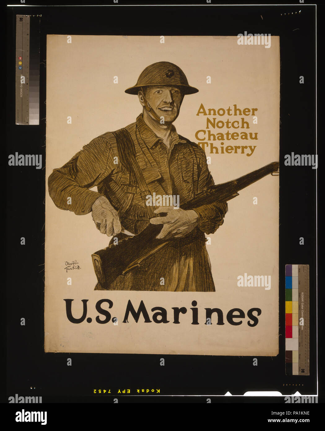 139 Anot son encoche, Chateau Thierry - US Marines RCAC2002722588 Banque D'Images