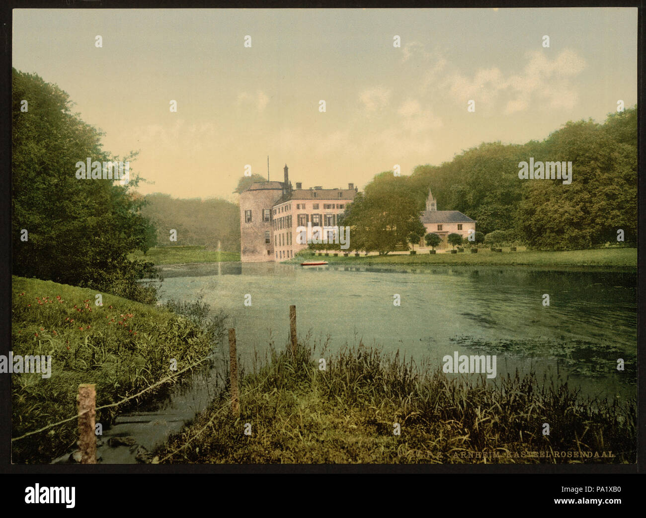 287 Château Rosendaal, Arnhem, Pays-Bas-RCAC2001698772 Banque D'Images