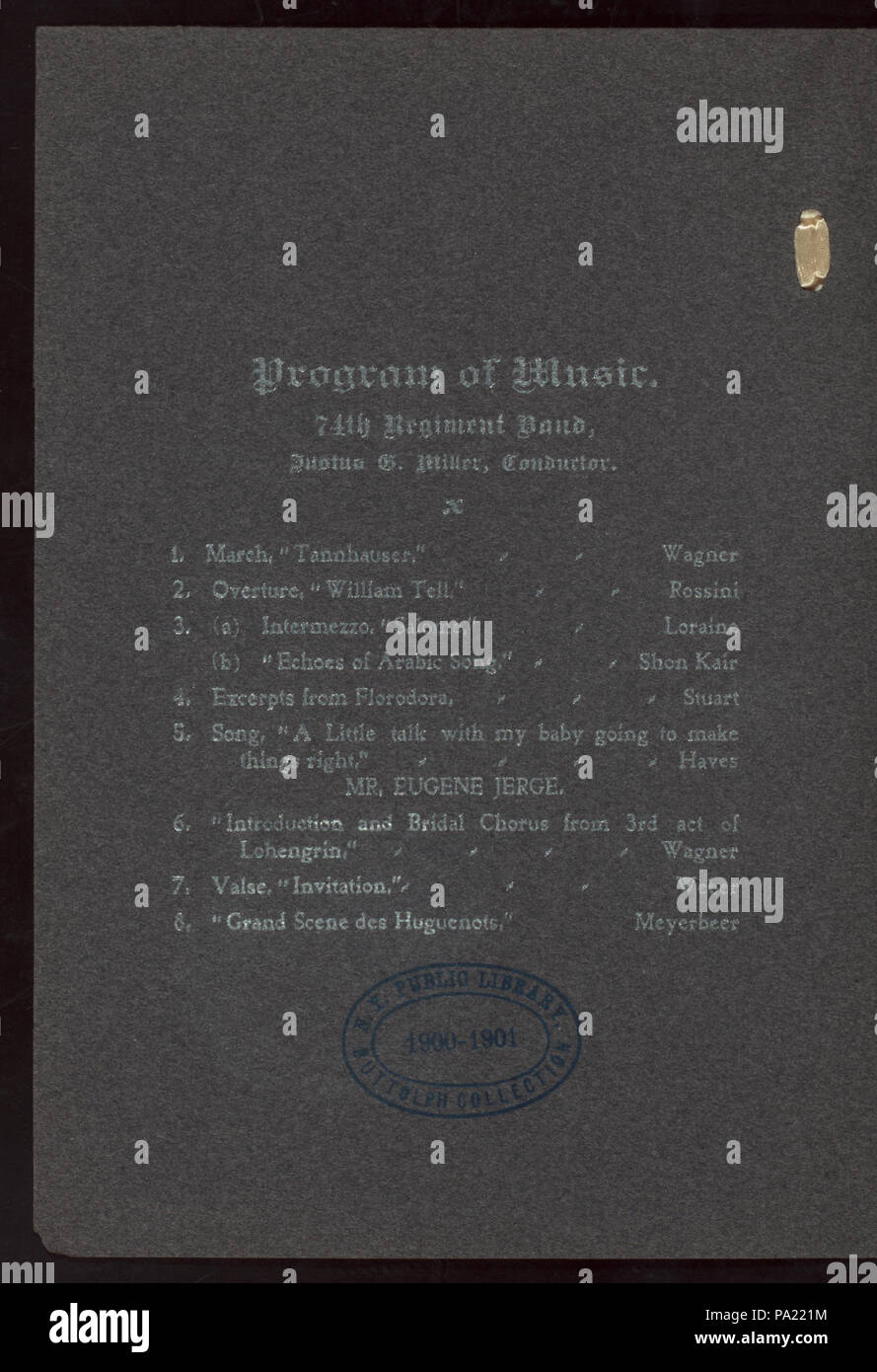 Le dîner (550) détenus par l'ÉTAT DE NEW YORK ASSOCIATION DES BANQUIERS CANADIENS (at) "RESTAURANT DU STADE, EXPOSITION MOTIFS, Buffalo, NY" (reste) ; (NYPL)-276748-4000014224 Hades Banque D'Images