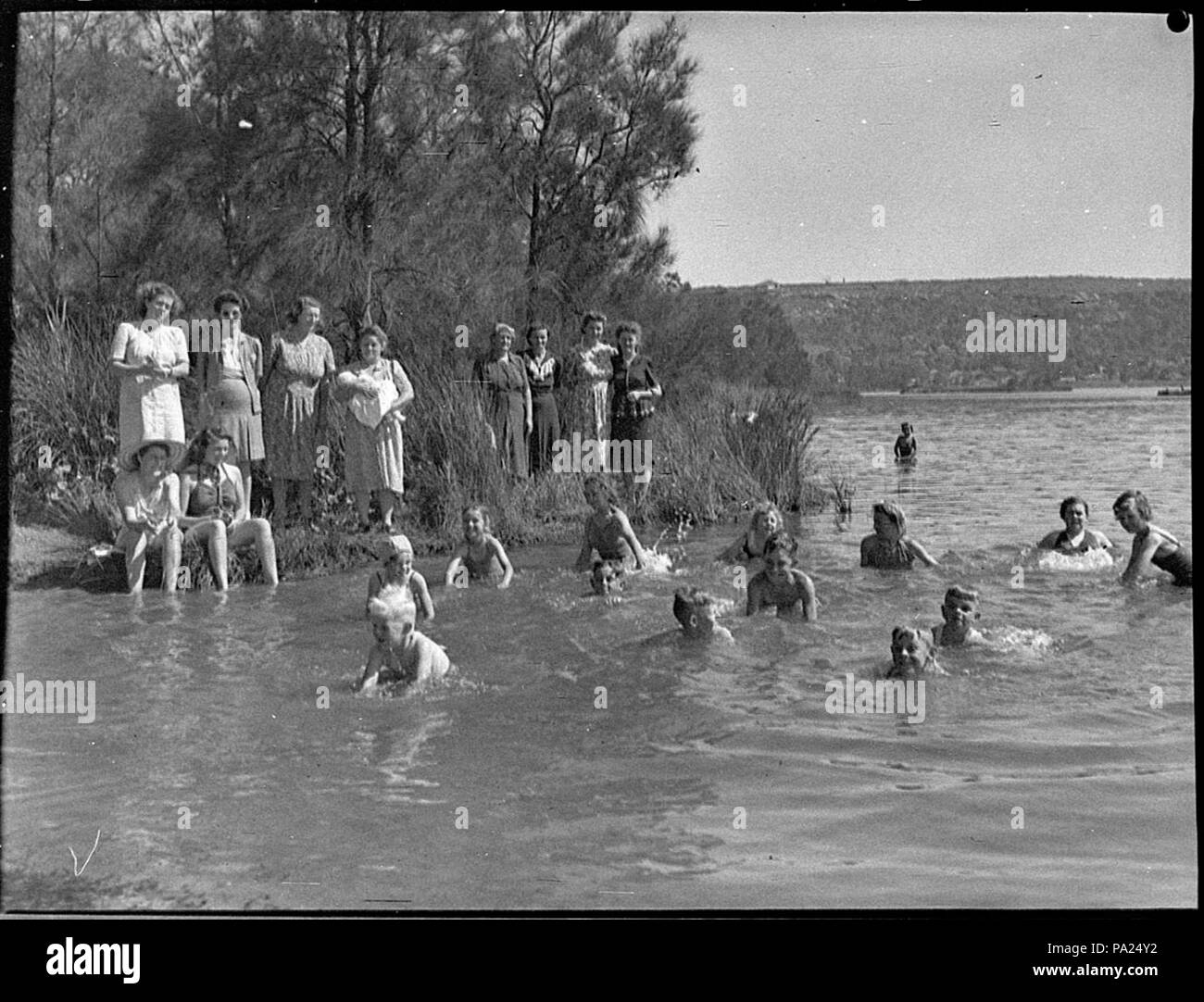 255 30767 SLNSW Maison Ancienneté Narrabeen Banque D'Images