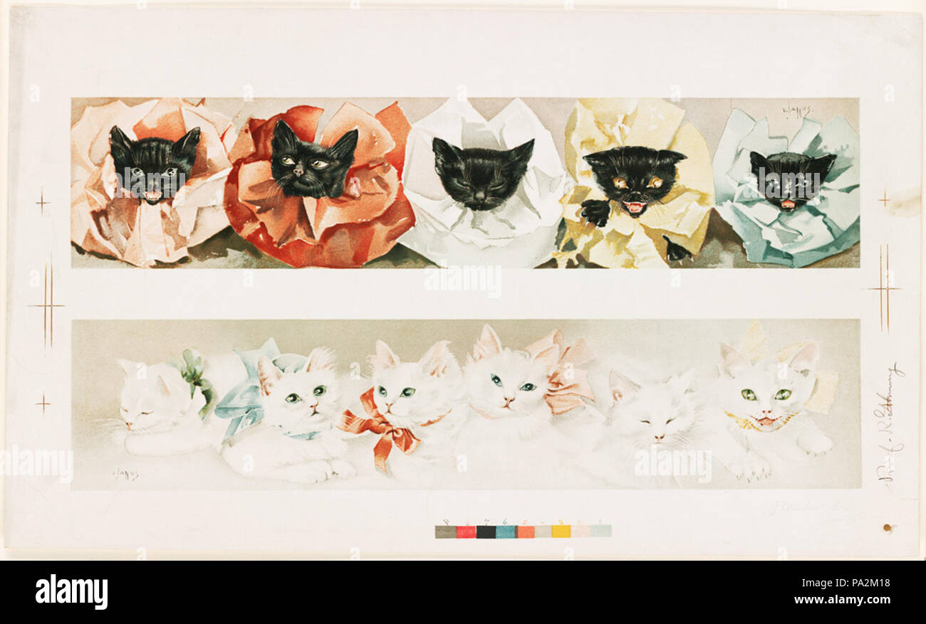 290 chats (Boston Public Library) Banque D'Images