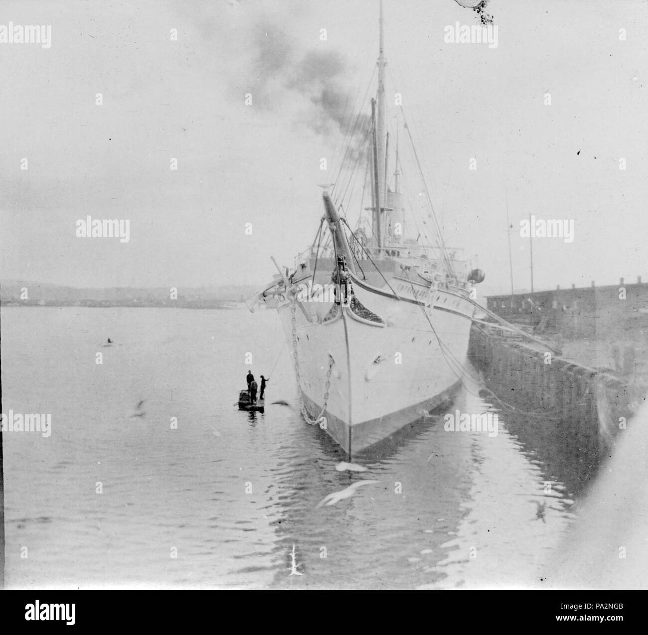 310 l'Impératrice de la Chine à la C.P.R. dock, Vancouver 1897 Banque D'Images