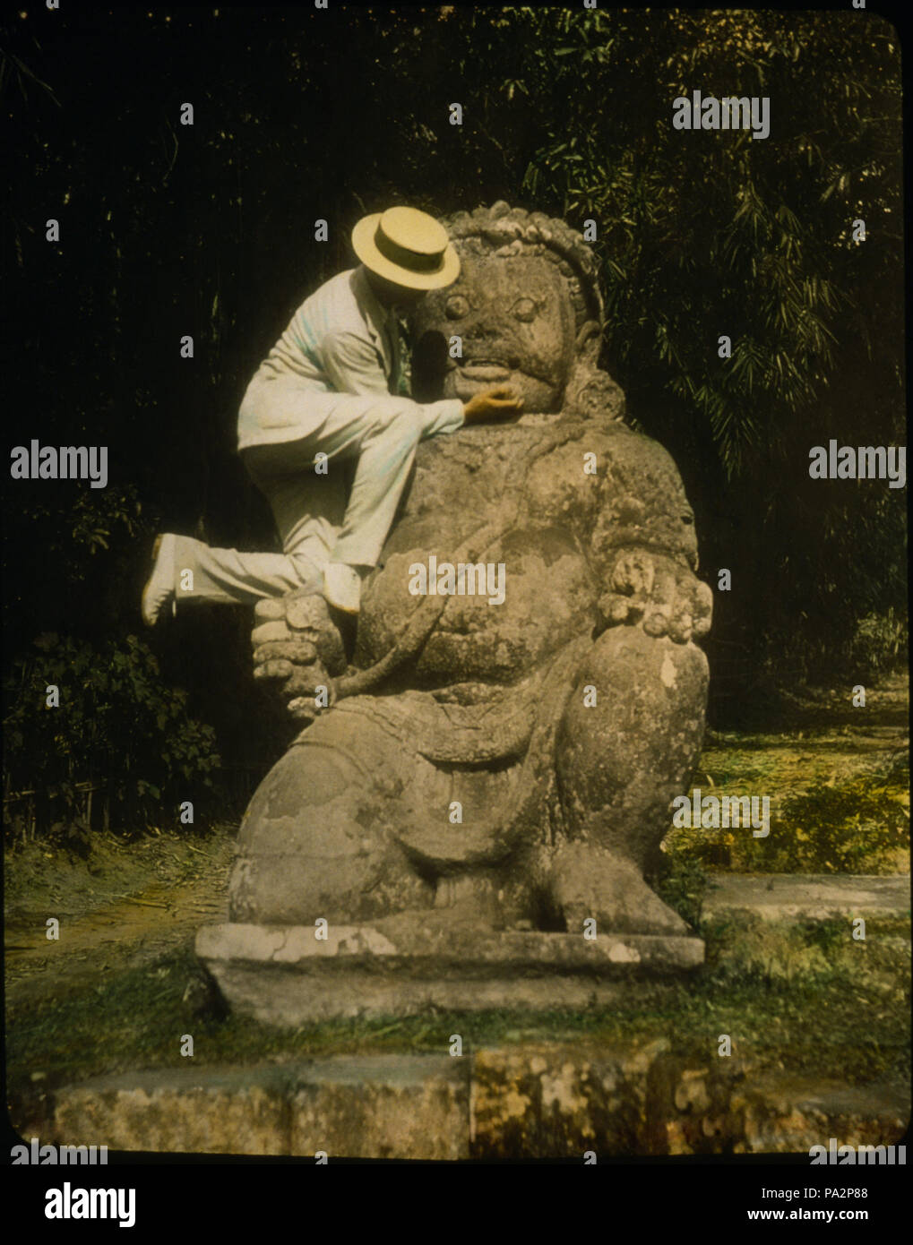 217 Diapositive sur Borobudur1 Banque D'Images