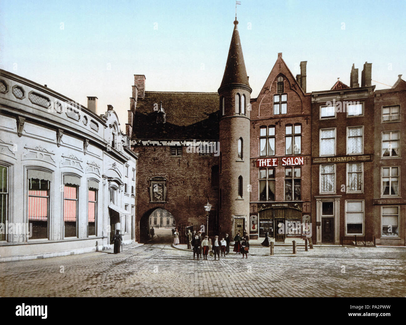 . Nederlands : Den Haag - Gevangenpoort . Entre 1890 et 1905 381 1900 Den Haag - Gevangenpoort Banque D'Images