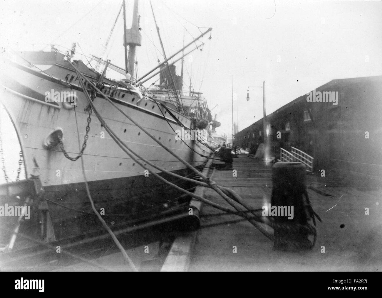 RMS 219 l'Impératrice du Japon à Vancouver vers 1903 Banque D'Images