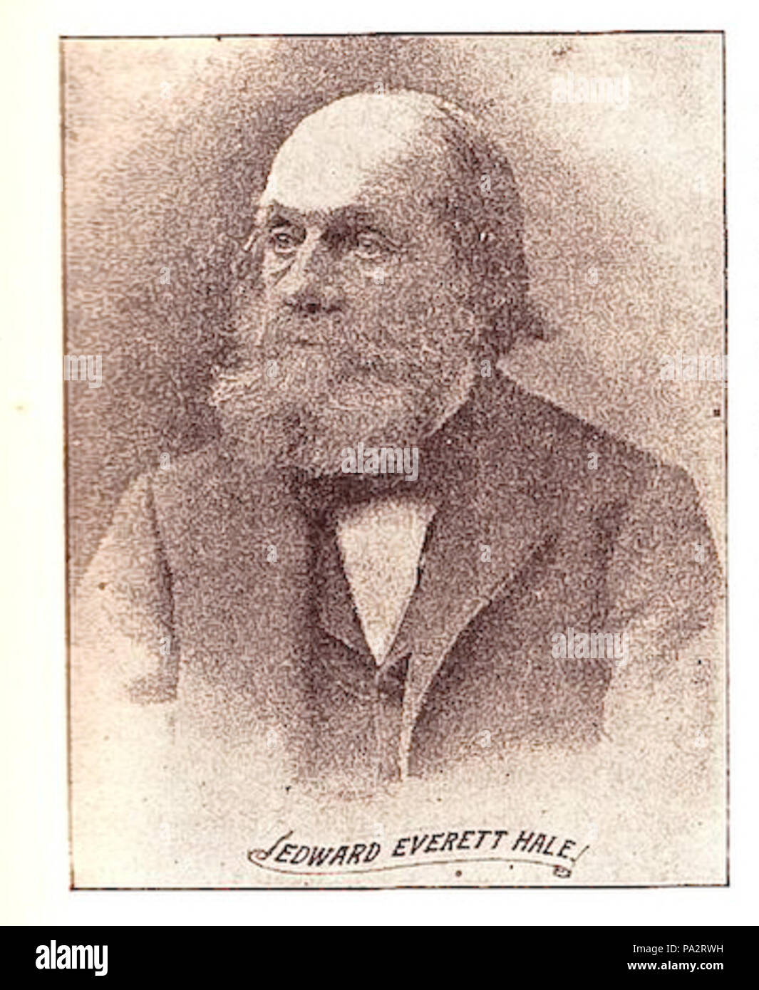 607 Edward Everett Hale 1897 Banque D'Images