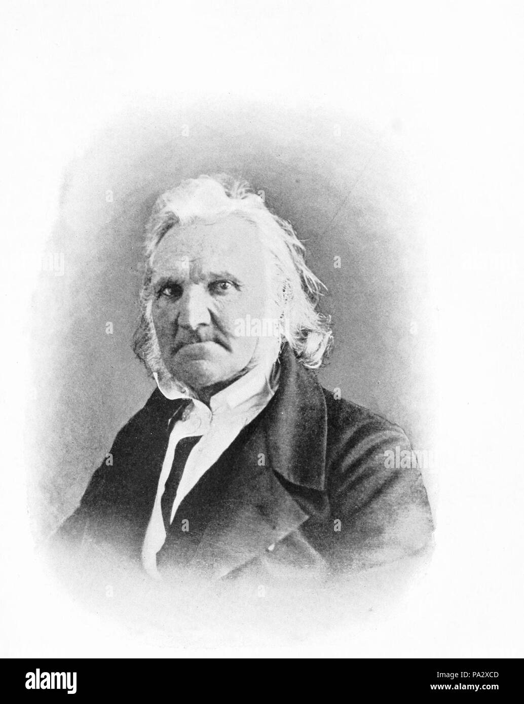 677 d'un daguerréotype de James Audubon Banque D'Images