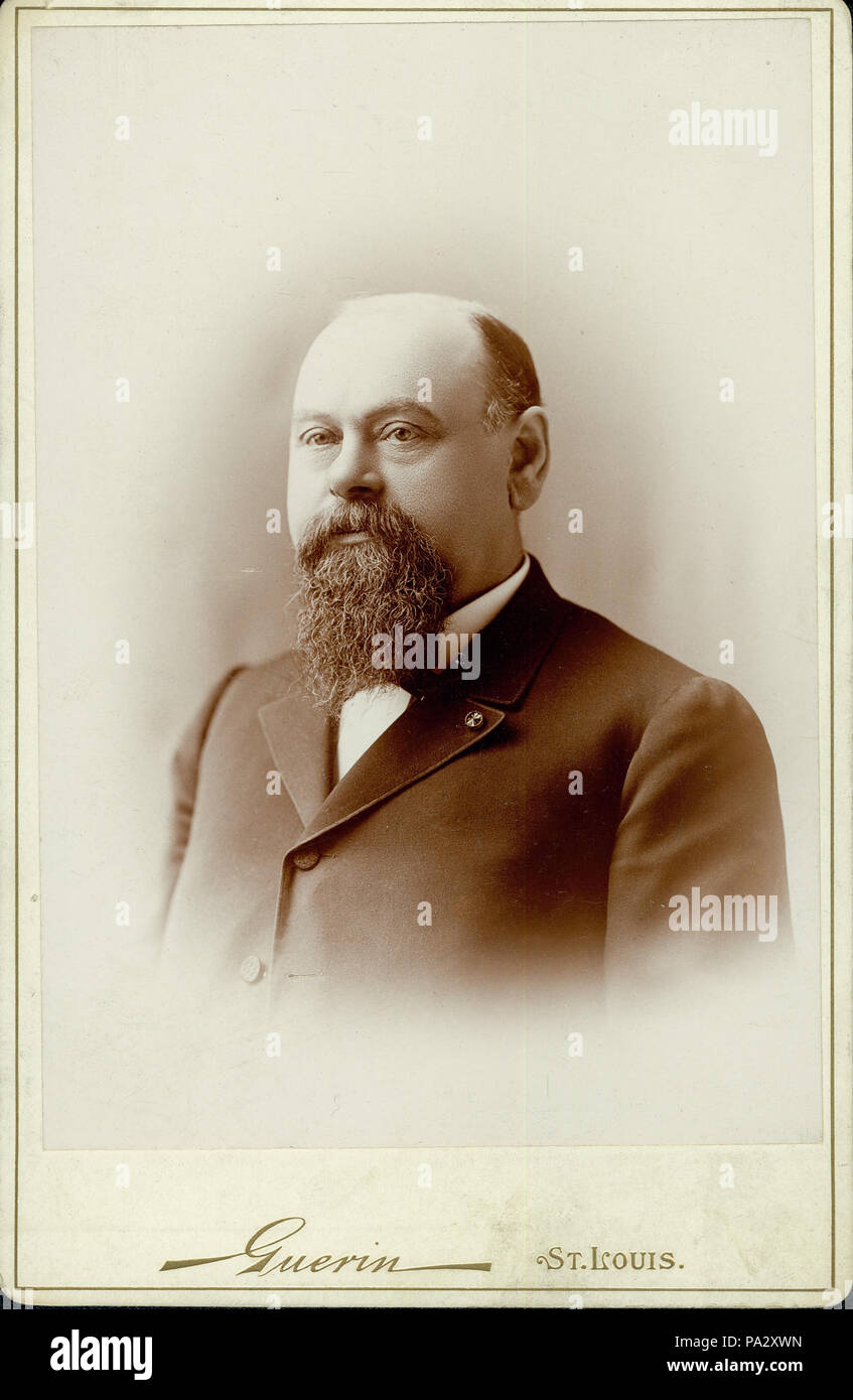 . Anglais : Buste portrait de Christian Stawitz porter un costume, et se tourna vers la gauche. 'Guerin' et 'ST. LOUIS." (imprimé ci-dessous l'image). Titre : Christian Stawitz, 1er Lieutenant et adjudant du 32e Régiment d'infanterie de l'Indiana volontaires (Union européenne). vers 1880 309 Christian Stawitz, 1er Lieutenant et adjudant du 32e Régiment d'infanterie de l'Indiana volontaires (Union Européenne) Banque D'Images