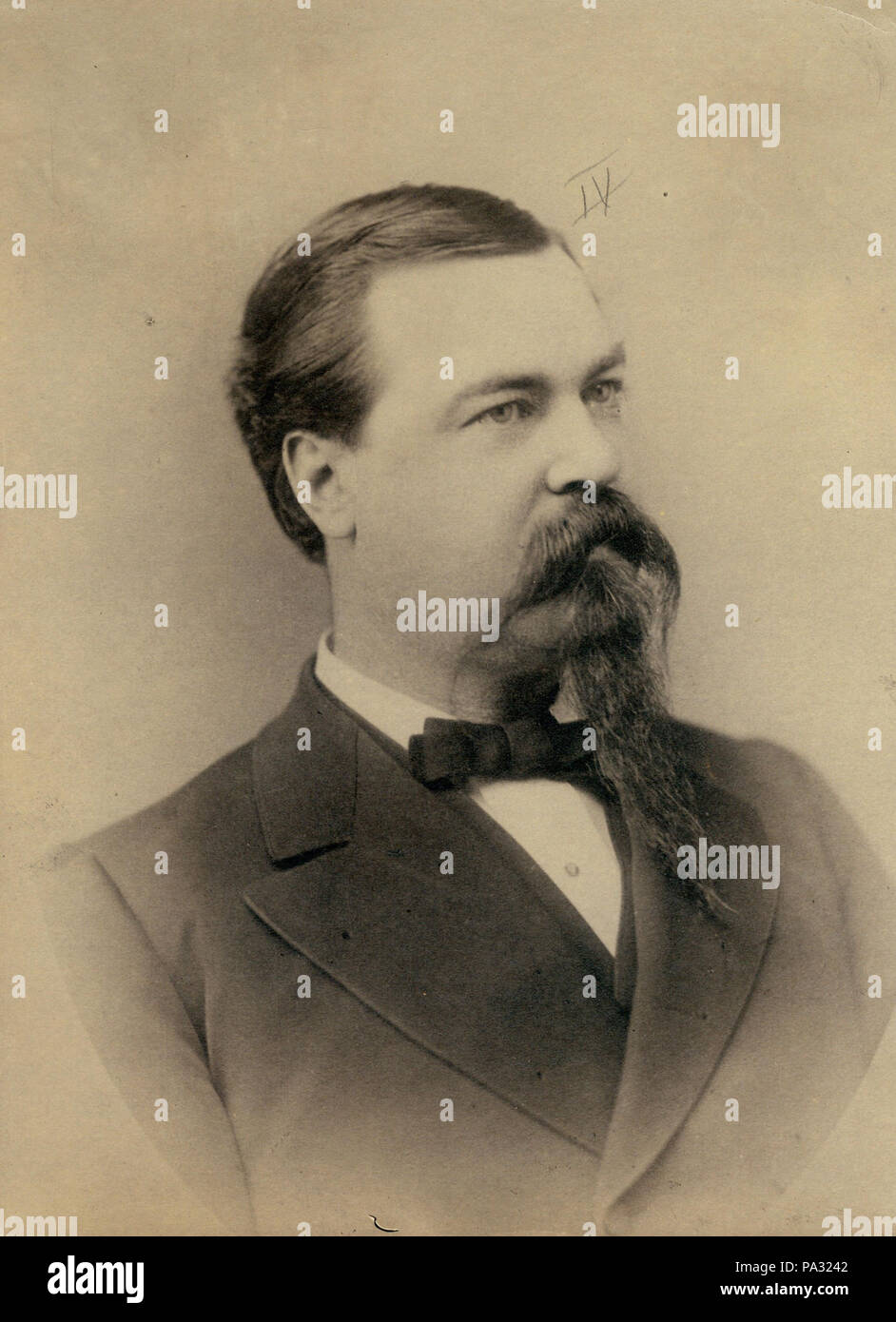 197 Bernard P. Taaffe. Chef de la police Banque D'Images