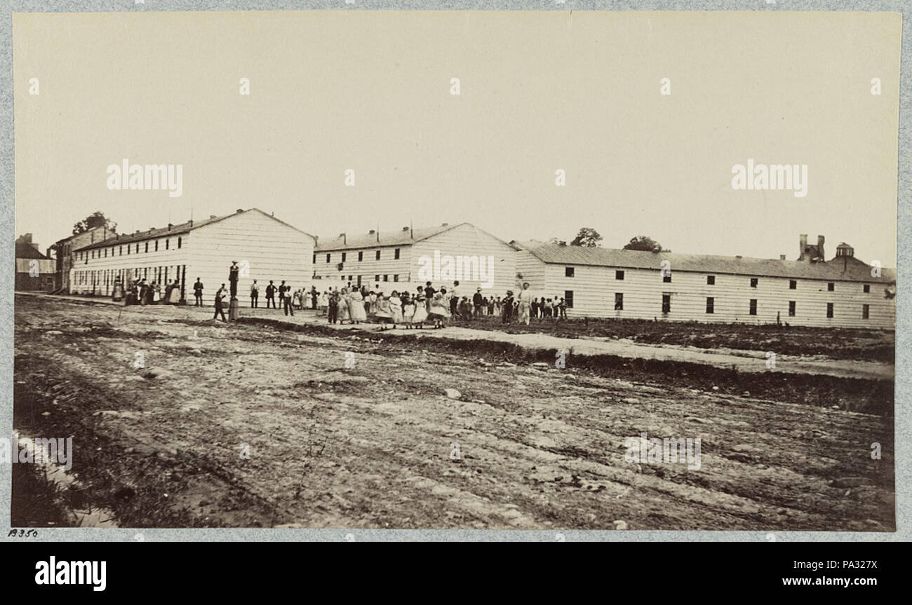 674 Freedman's Barracks, Alexandria, Virginie34821v Banque D'Images