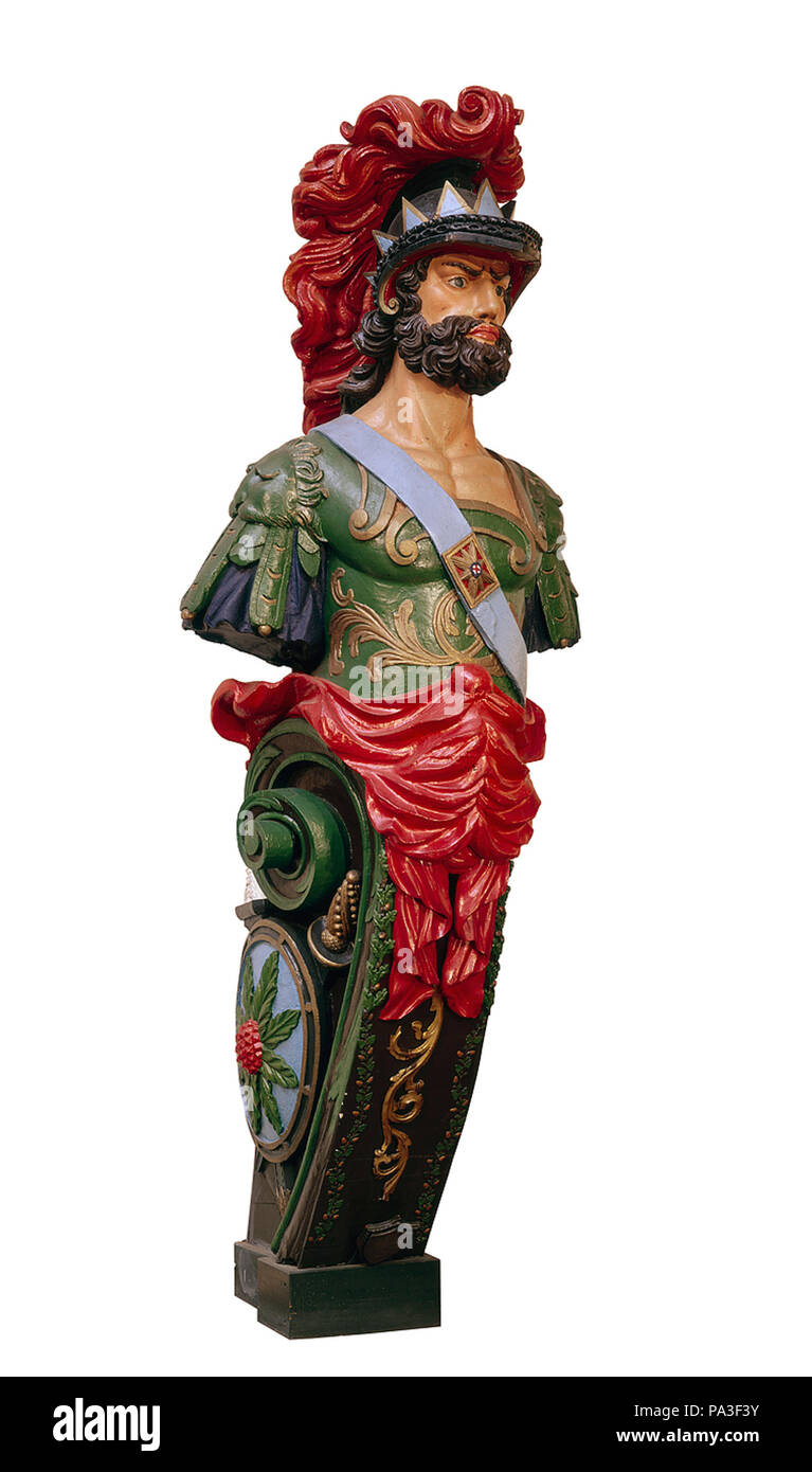 647 figure de proue du HMS Ajax (1809) PCHRM L4473 Banque D'Images