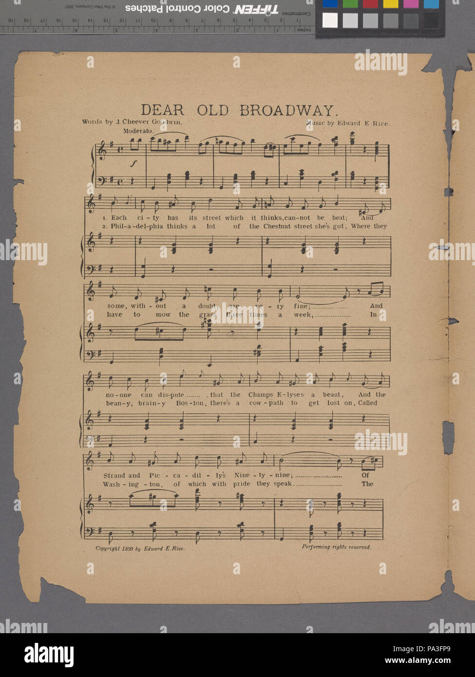 Cher vieux 376 Broadway (NYPL)-608835-1957737 Hades Banque D'Images