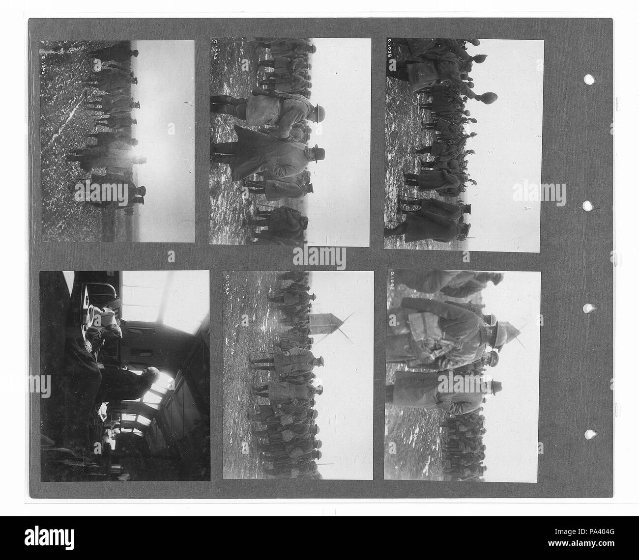 274 photographies de guerre officiel canadien (BL l.r.233.b.57.v2 f051r) original Banque D'Images